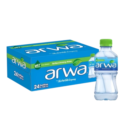 أروى مياه شرب معبأة 24 * 330مل